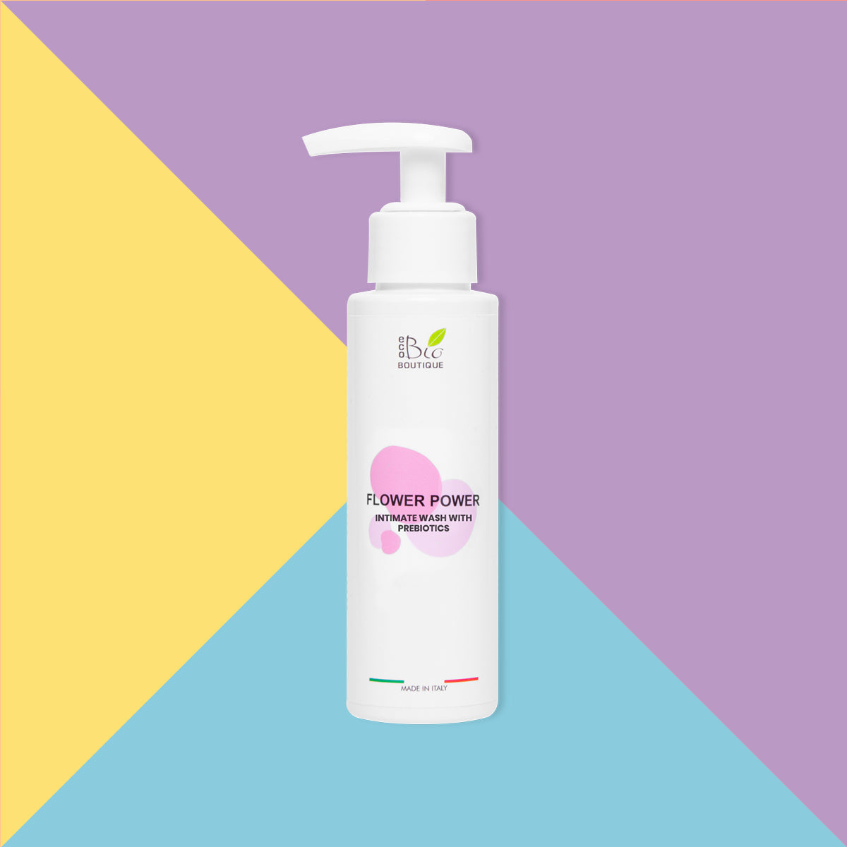 EOS Secondo Natura Biodermale Unterwäsche 300 Ml - Intimreiniger Mit Präbiotikum, Olivenöl & Ringelblume