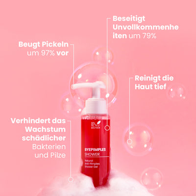 ByePimples Shower - Natürliches Anti-Pickel Duschgel | Eco Bio Boutique