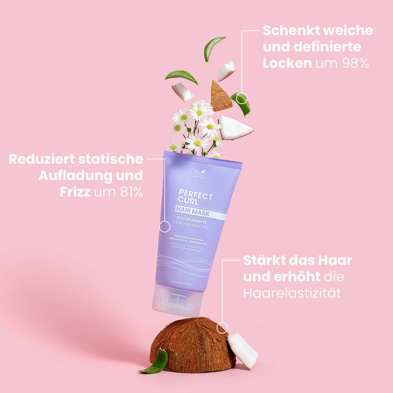 Perfect Curl Haarmaske - Nährende, Restrukturierende und Revitalisierende Behandlung | Eco Bio Boutique