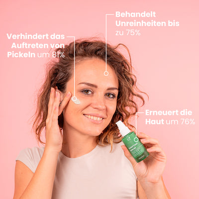 Anti-Unreinheiten Serum - Exfoliert, Reinigt und Belebt die Haut | Eco Bio Boutique