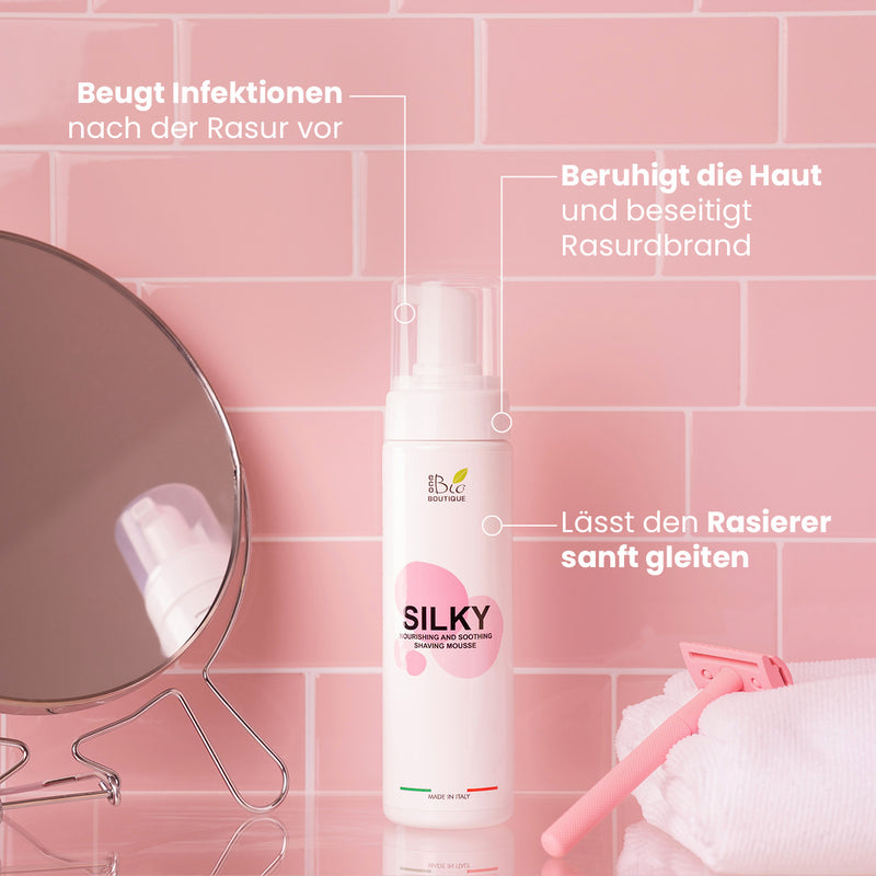 Silky - Rasierschaum | Eco Bio Boutique