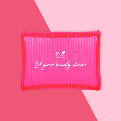 Beauty Pouch - Let You Beauty Shine | Eco Bio Boutique